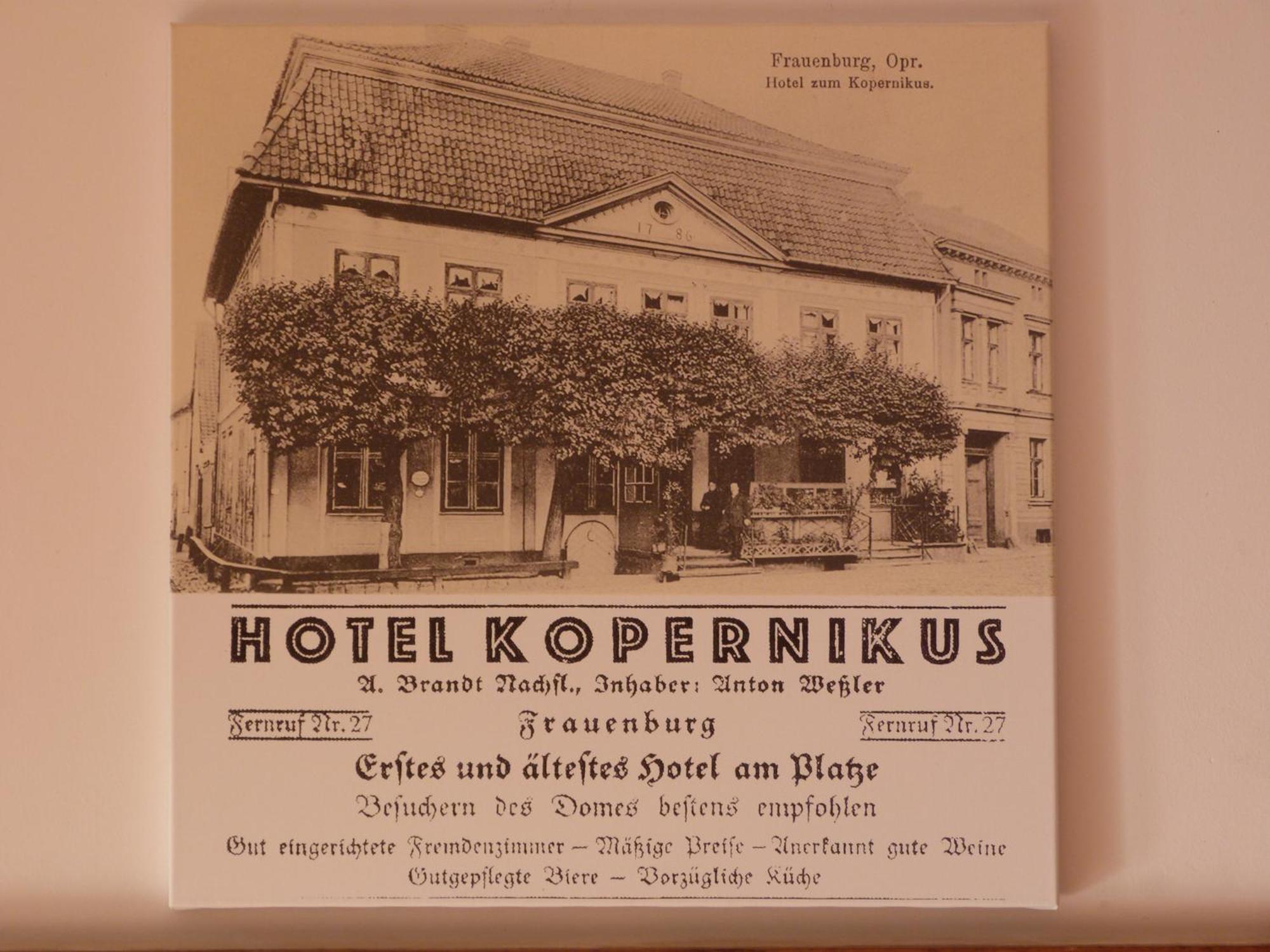 Hotel Kopernik Фромборк Екстериор снимка